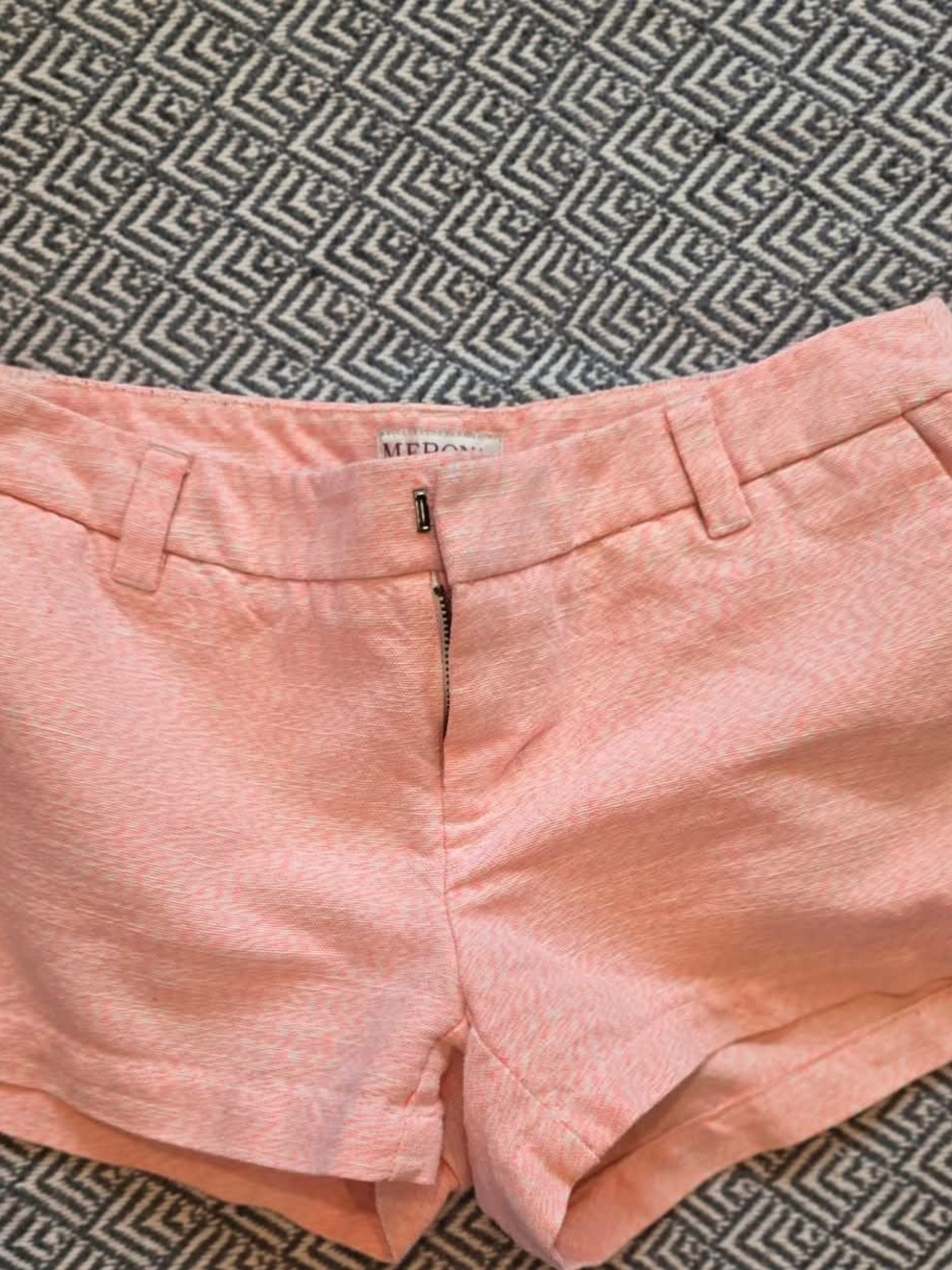 Merona Peach Tailored Shorts